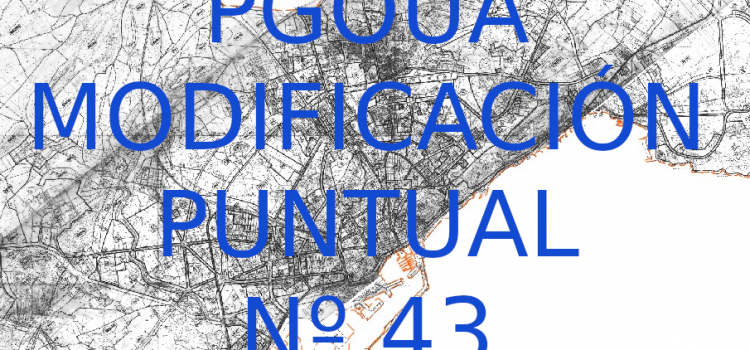 17/11/2022 | Consulta Pública Previa M.P. 43 PGMOU-87 Sobre Ampliación y ajuste de ZONAS INDUSTRIALES.